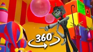 360° VR Mr Puzzles as Caine (Animation)