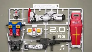 ♪Build: RG2.0 | RX-78-2 Gundam | Mobile Suit Gundam | Beat building | Speed build | Model Kit