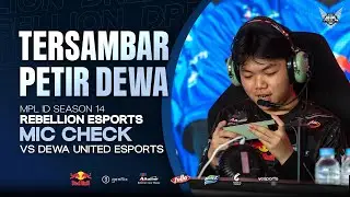 Banteng Mukbang Telur di MPL ID | REBELLION ESPORTS MIC CHECK