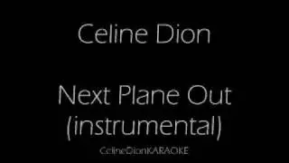 Next Plane Out KARAOKE/INSTRUMENTAL