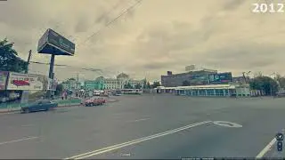 Омск - назад в будущее 2012-2021 (Привокзальная площадь)