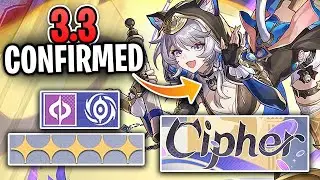 CIPHER *OFFICIALLY CONFIRMED* FOR 3.3 2ND HALF!! NEW QUANTUM NIHILITY INCOMING (Honkai: Star Rail)