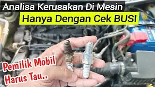 Rahasia Bengkel‼️Mengetahui Kerusakan Mesin Dengan Mudah,Cukup Cek Busi