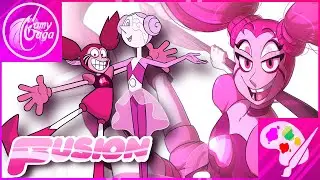 Spinel + Pink Pearl FUSION = Kunzite | Speed Paint