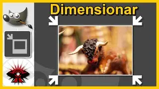 Dimensionar con la herramienta Escalar la Imagen de GIMP v2.10