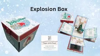 Christmas Explosion Box:  upcoming tutorial