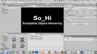 SoHi (Scriptable Object Hierarchy) for Unity