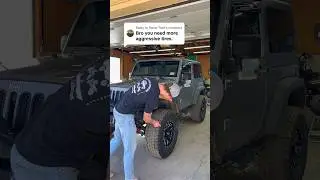 Why I Run Less Aggressive offroading tires on my jeep?!😳 