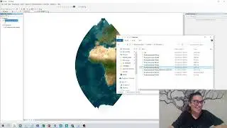 ArcMap 1  Create a project, add basemap and coordinate system