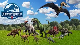 My beginner dinosaur and prehistoric creatures in Jurassic World Alive