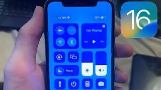 How To Use iOS 16 Control Center!