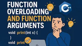 what is function overloading and default arguments in C++ || how function overloading works in C++