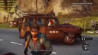 Just Cause 3 GTX 970 1080p Max Settings Gampelay FRAME RATE TEST