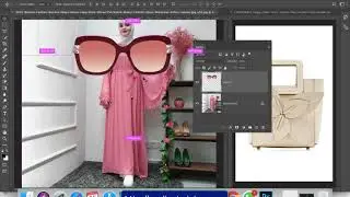 Fashion Designing Using Photoshop | Adding Accessories & Dress