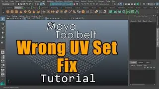 The Maya Toolbelt - Wrong UV Set Fix