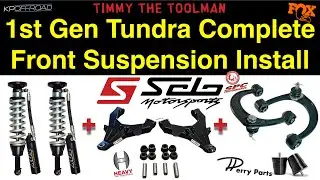 How to Install a Complete Front Suspension Upgrade kit for a 1st Gen Toyota Tundra (2000-2006)