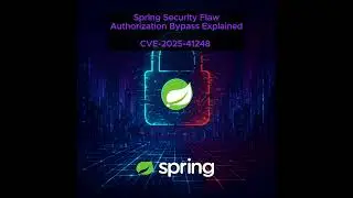 Spring Security Flaw - Authorization Bypass Explained -  CVE-2025-41248