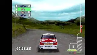 Colin McRae Rally - Gameplay PSX (PS One) HD 720P (Playstation classics)