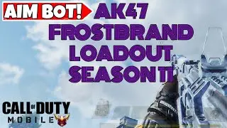 BEST AK47 FROSTBRAND GUNSMITH FOR BATTLE ROYALE | HIGH ACCURACY + FAST ADS ATTACHMENTS | COD MOBILE
