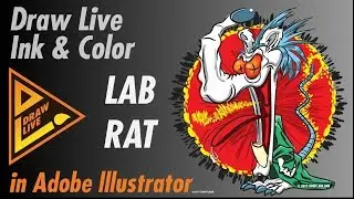 Drawing a Lab Rat in Adobe Illustrator