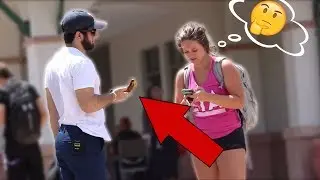 Texting Girls With A Banana
