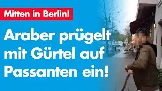 Berlin: Araber prügelt auf Passanten ein! - Alice Weidel - AfD-Fraktion im Bundestag
