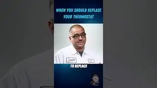 Signs you should replace your thermostat 🌡 #shorts #hvac #thermostat