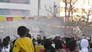 Lion Dances to end the Parade in Chinatown