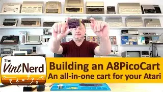 Soldering-Up an A8PicoCart for your Atari