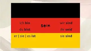 German verb: sein #learngerman