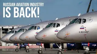 The Russian Aviation Industry IS BACK! 3rd Russian Passenger Plane Prototype Makes First Flight