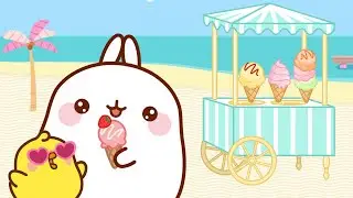 Molang and Piu Piu : Ice Cream Challenge 🍦 | Funny Compilation For kids