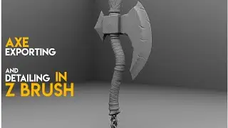 Adding Details in Z-Brush ( Importing Sub tools )