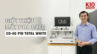 Giới thiệu máy pha cà phê CIME CO-05 PID Total White (Multi Boiler)