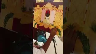 LIVE WEDDING PAINTING #artshorts #livepainting #liveweddingpainting #artistlife #art #painting