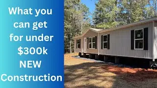 New 2025 Mobile home Walk Through in Georgia. Only $275k- AND No Down Payment potential!