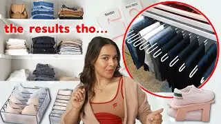 Top Closet Organization Hacks + Decluttering & Routines to STAY Organized!