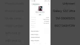 s22 ultra Android 14, 6.0 One UI version #s22ultra #shorts #viral
