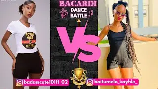 Bacardi Dance Battle: Badasscute10111_02 vs Boitumelo_Kayhle_ | Amapiano #dancevideo