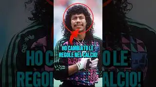 Il portiere che ha fatto cambiare le regole nel calcio😱🔥
