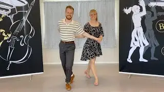 Couple Swing Dance for Pure Beginners - Sondre & Tanya Dance Class