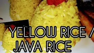YELLOW RICE | JAVA RICE | HEALTHY RICE | How to make the EASIEST YELLOW RICE .