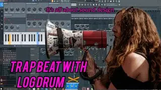 HOW TO MAKE MODERN TRAP TYPE BEAT ( LOG DRUM TUTORIAL) : BEAT MAKING TUTORIAL 