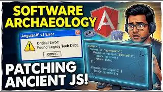 Software Archaeology: Patching a 10-Year-Old Angular v1 App 🦕