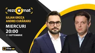 IULIAN GROZA și ANDREI CURĂRARU – invitații emisiunii Rezoomat