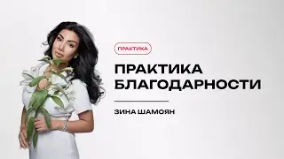 Практика благодарности (перед сном). Зина Шамоян.