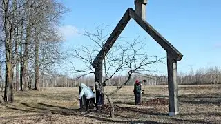 Памяти сожженных деревень...Попова Гряда Червенского района