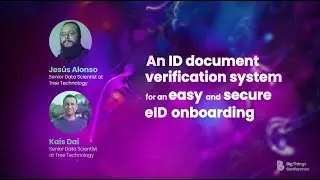 ID document verification system for an easy and secure eID onboarding by Jesús Alonso and Kais Dai