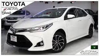 Toyota Corolla Altis Grande 1.8 X 2023. NEW RIMS | Detailed Review with Price.