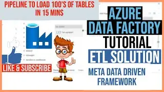 Live Demo | ADF MetaData Driven Framework for Dynamic Incremental Load